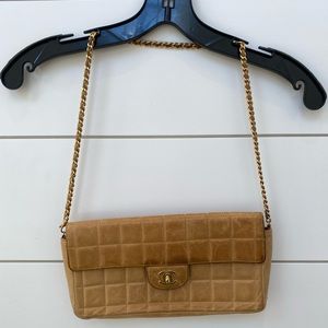 Vintage Chanel Quilted leather clutch